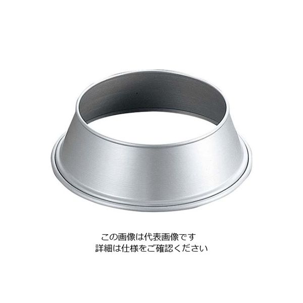 江部松商事 アルミ 丸皿枠 10インチ用 61-7980-28 1個（直送品）