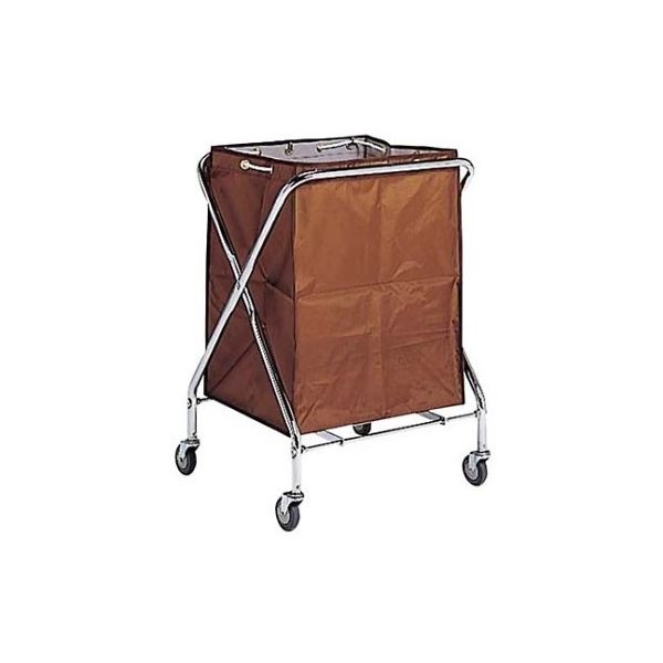 江部松商事 BM ダストカー 袋付(折りたたみ式)大 茶 236L 61-7955-34 1個（直送品）