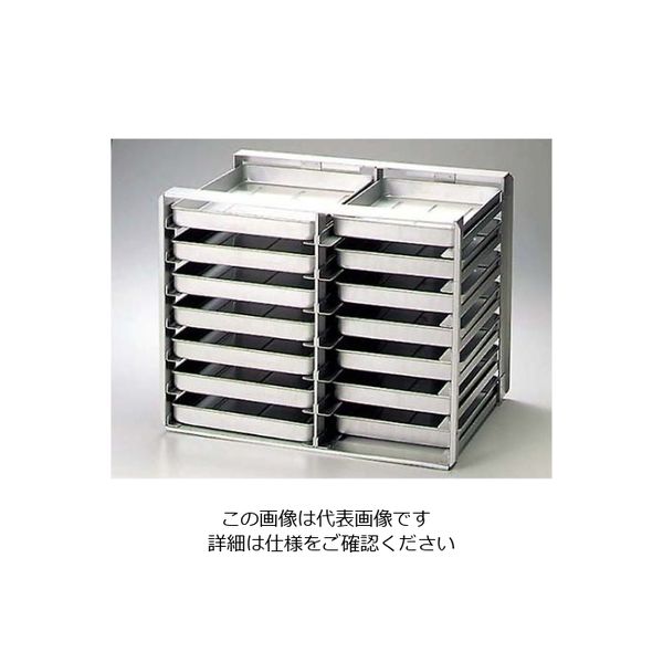 中尾アルミ製作所 アルミ 冷蔵庫用 パンラック Nー14 61-7956-96 1個（直送品）