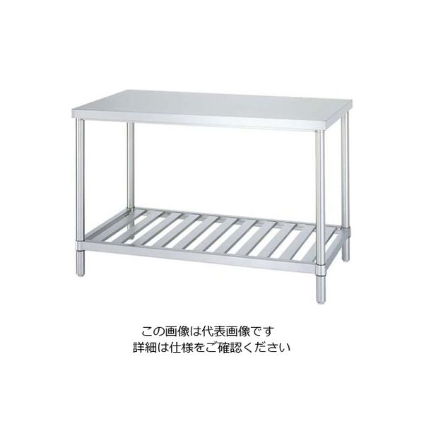 アズワン パイプ脚 作業台 スノコ棚仕様 ASー7545 61-7957-20 1個（直送品）