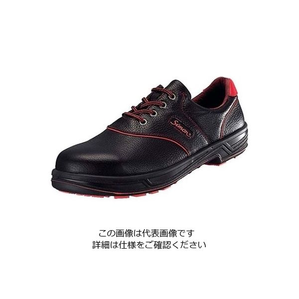 シモン 安全靴 シモンライト SL11ーR 黒/赤 24.5cm 61-7963-85 1個（直送品）