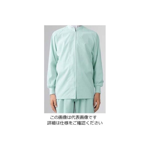 江部松商事 男女兼用ブルゾン(長袖)8ー425 グリーン LL 61-7965-24 1個（直送品）