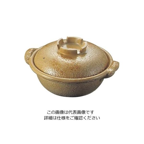 江部松商事 アルミ 電磁調理器用 土鍋 30cm 幸楽色 61-7983-59 1個（直送品）