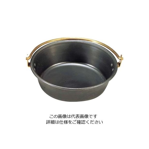 江部松商事 鉄 海石鍋 15cm 吊手(石無し) 61-7983-94 1個（直送品）