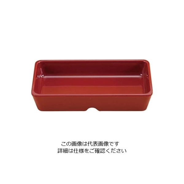 関東プラスチック工業 スクエアパーツ・ポーション2/9 Mー2392 レッド 61-7995-18 1個（直送品）
