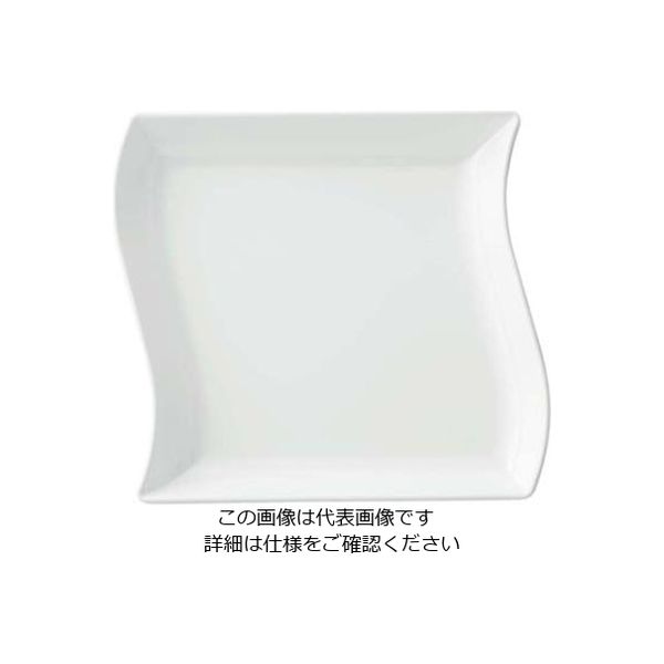 江部松商事 メラミン ウィンプレート SSー27 ホワイト 61-7994-74 1個（直送品）