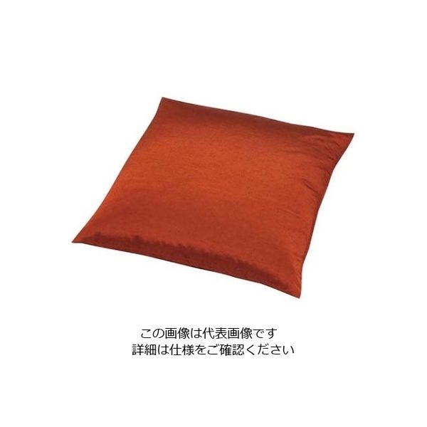 アズワン まだら織り座布団 PSE0001 小 えんじ 61-8008-24 1個（直送品）