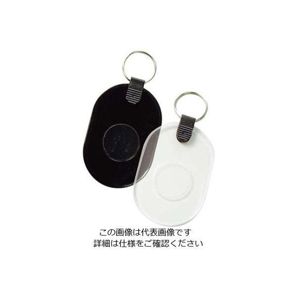 友屋 リングチケット(2枚入)黒 59221 61-8011-13 1組(2枚)（直送品）