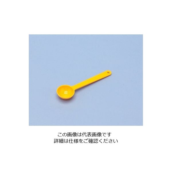 蝶プラ工業 キッチンスプーン 5型 イエロー 210359 1本 61-8560-15（直送品）