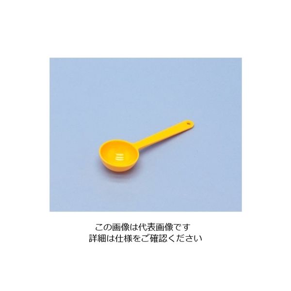 蝶プラ工業 キッチンスプーン 15型 イエロー 210380 1本 61-8560-17（直送品）