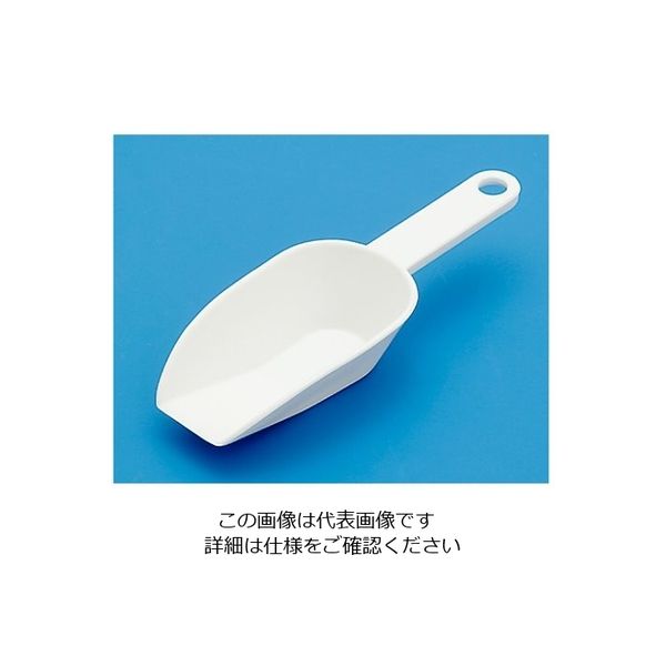 蝶プラ工業 スコップン 大 ホワイト 210632 1本 61-8560-23（直送品）