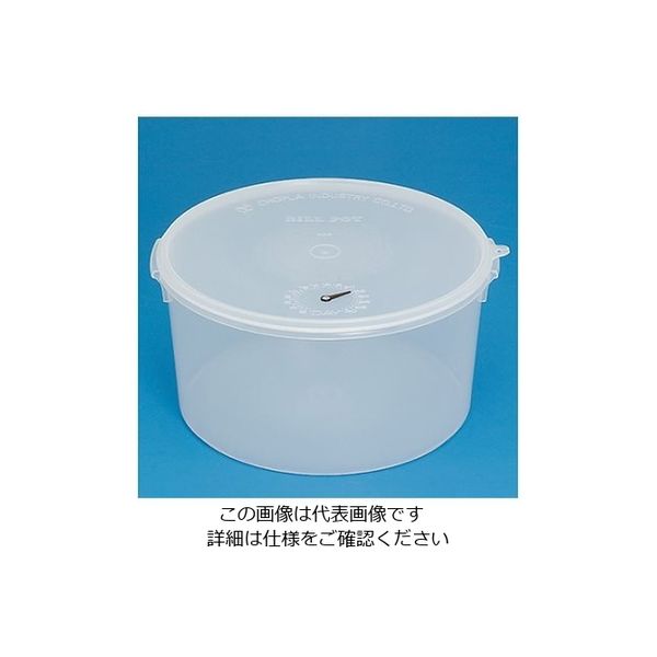 蝶プラ工業 ビルポット丸型 No9 280413 1個 61-8560-84（直送品）