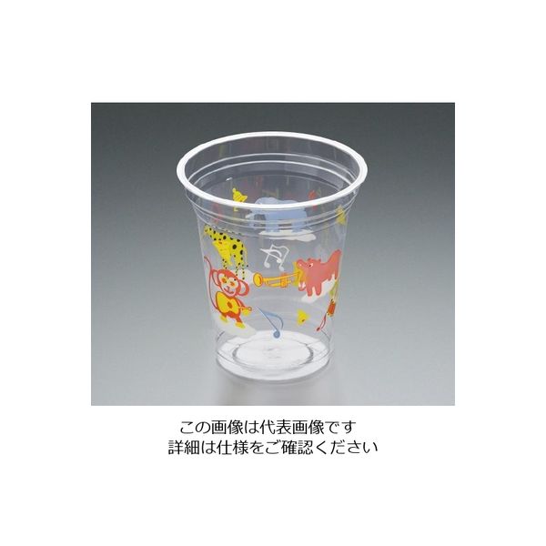 東名化学工業 96φクリアカップ (410cc) 410S アニマル 01038944 1ケース(1000個) 62-1360-75（直送品）