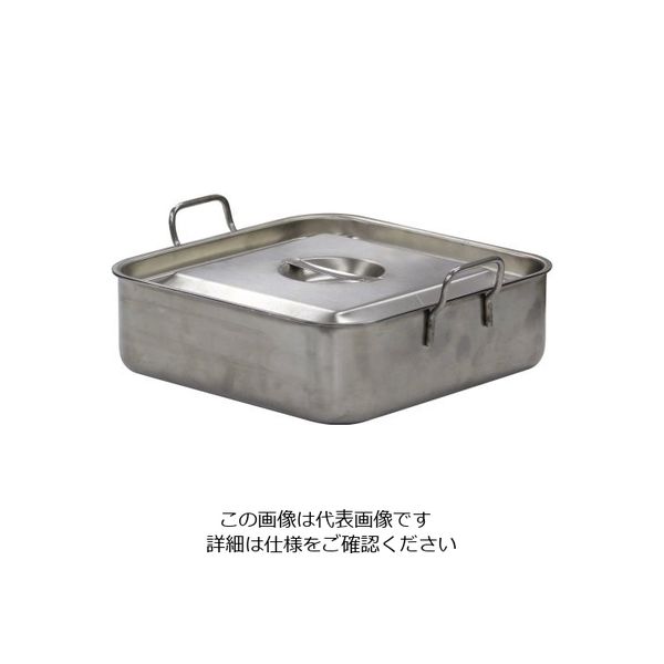 杉山工業 18ー8 角型ベインマリーポットフタ付手付 4L SH-3030 1個 62-2336-13（直送品）