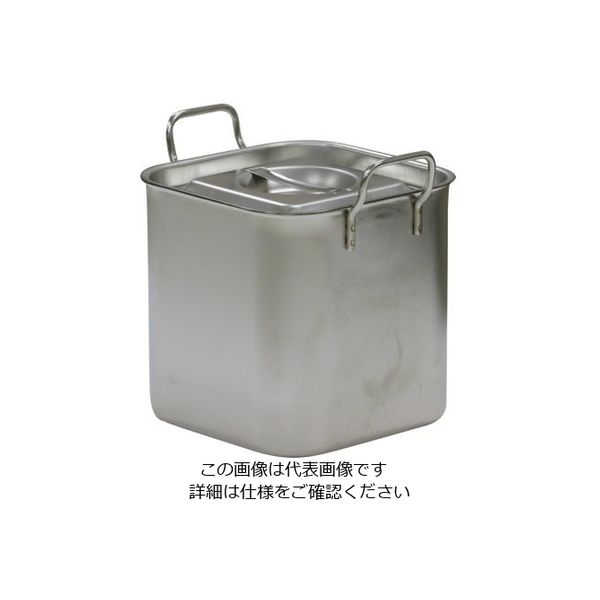 杉山工業 18ー8 角型ベインマリーポットフタ付手付 3.5L SH-3050 1個 62-2336-15（直送品）