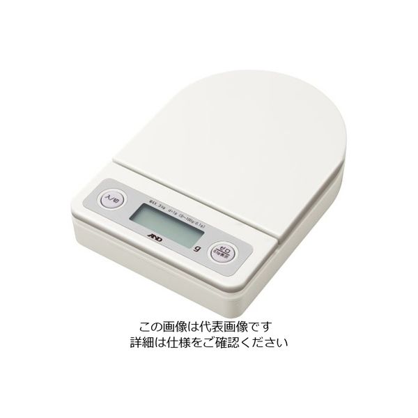 エー・アンド・デイ ホームスケール 白 UH-3202-W 1個 62-3146-60（直送品）