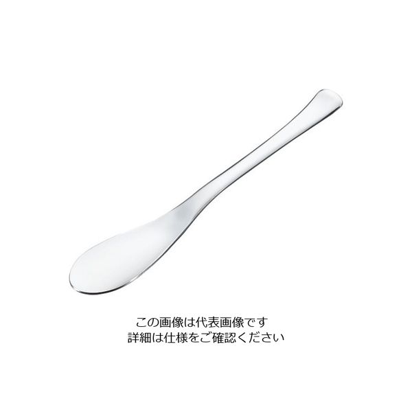 ワダコーポレーション 18ー8レンゲスプーンヘラ型(No.2ジャムバターヘラ) 62-3829-25 1本（直送品）