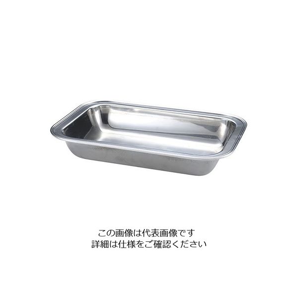 アズワン 18ー8深型フードパン(ウォーターパン)手無 角 62-3829-76 1個（直送品）