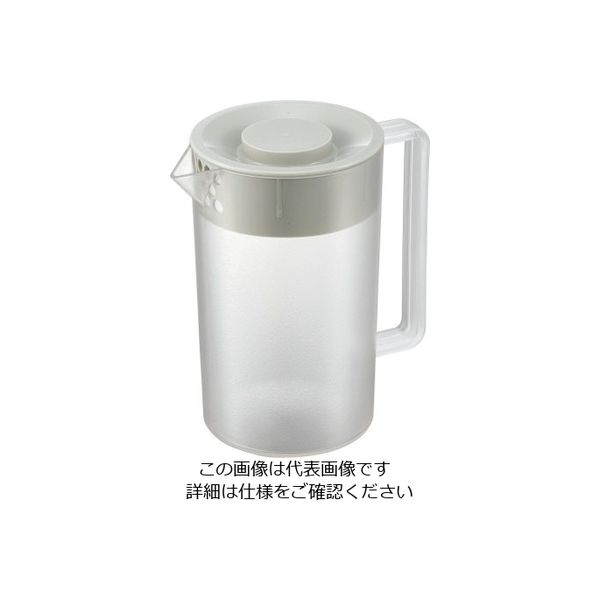 丸山ステンレス Be ウォーターポット グレー Be-902 1個 62-3881-05（直送品）