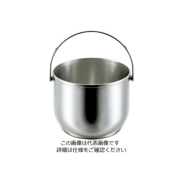 丸山ステンレス エルダー アイスペール EL-956 1個 62-3881-60（直送品）
