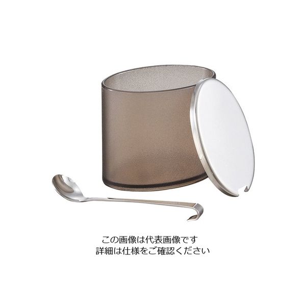 丸山ステンレス Be 調味料ポット ブラウン Be-965 1個 62-3881-37（直送品）