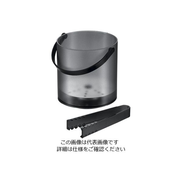 丸山ステンレス Be アイスペール シングル ブラック Be-915 1個 62-3881-44（直送品）