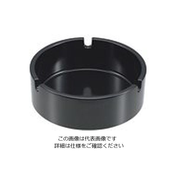 丸山ステンレス Be ディープ灰皿 ブラック Be-935 1個 62-3881