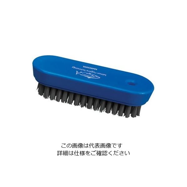Hill Brush サーモンレジンブラシ つめブラシ ダークブルー 毛丈17mm NA4RESMDX 1個 62-6168-25（直送品）