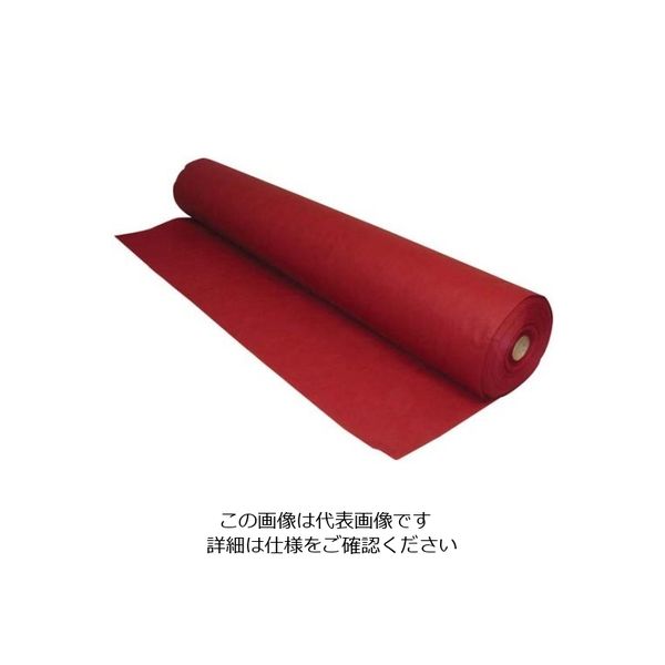 遠藤商事 テーブルクロスとりぼんロールTRR100 ワインレッド 62-6302-06 1個（直送品）