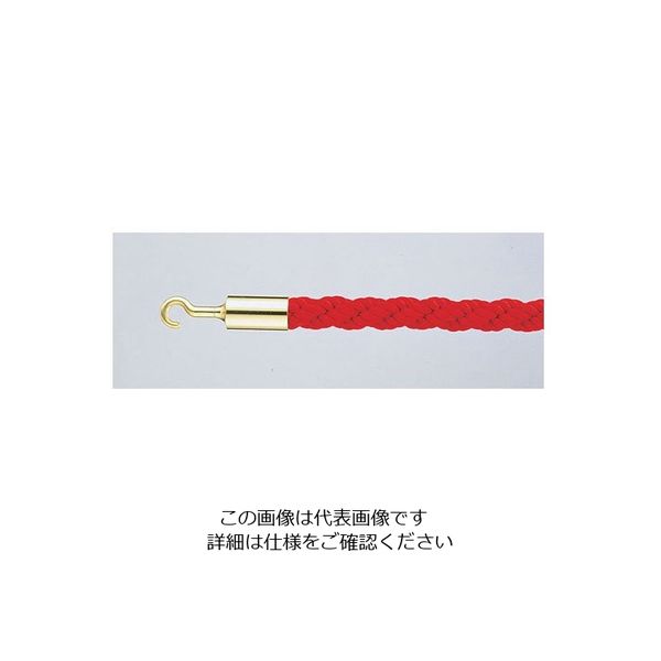 遠藤商事 パーティションロープ Aタイプ 30B レッド 1個 62-6313-40（直送品）