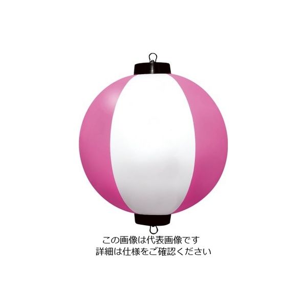 イガラシ エアPOP 6枚接ぎちょうちん 白×ピンクVAMー021W/P 62-6321-50 1個（直送品）