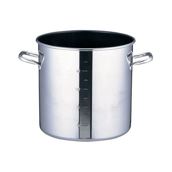 遠藤商事 SAパワー・デンジ アルファ 寸胴鍋 （蓋無）目盛付