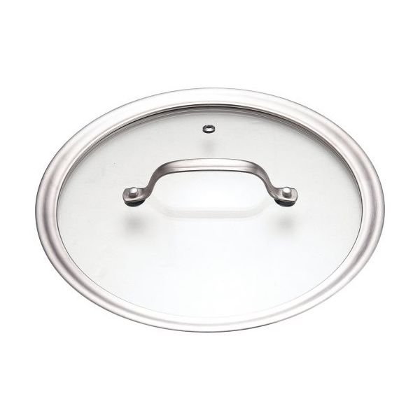 遠藤商事 TKG IHセレクト 2層クラッド鍋用 ガラス蓋 30cm 62-6333-47 1個（直送品）