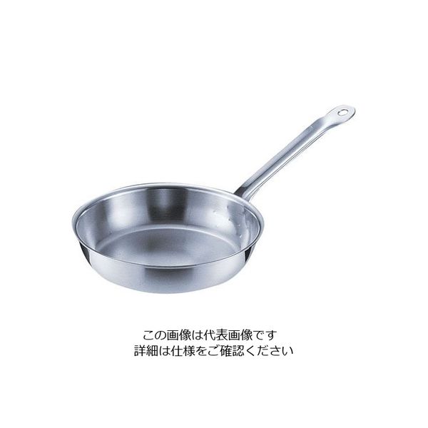 遠藤商事 シットラムイノックス18ー10フライパン三重底 24cm 62-6335-48 1個（直送品）