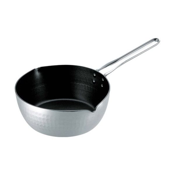 遠藤商事 TKG共柄厚板 IHアルミテフロン雪平鍋 24cm 62-6344-29 1個（直送品）