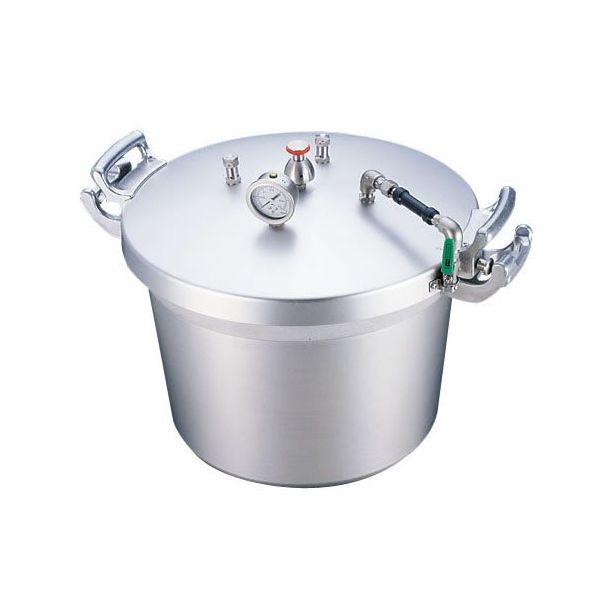 遠藤商事 SAアルミ業務用圧力鍋(第2安全装置付) 50l 62-6354-84 1個（直送品）