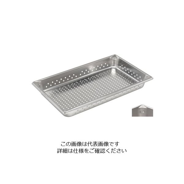 VOLLRATH ヴォルラース 18ー6スーパーパンSP5 穴明2/3 150mm 30163 1個 62-6364-92（直送品）