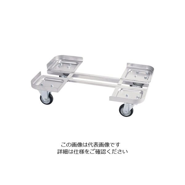 アズワン BK ステンレスタンク用絞り製台車 60・80・100L兼用 62-6379-90 1個（直送品）