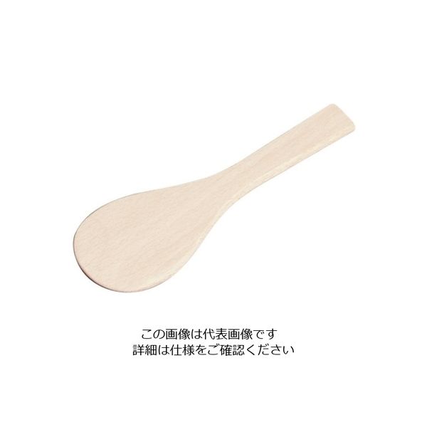 タカハシ産業 木製 丸スパテル(ブナ) 24cm 62-6383-01 1個（直送品