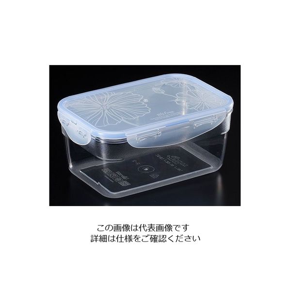 LOCK&LOCK L&L ビスフリーネスティングコンテナ 1.8L LBF322 1個 62-6389-28（直送品）