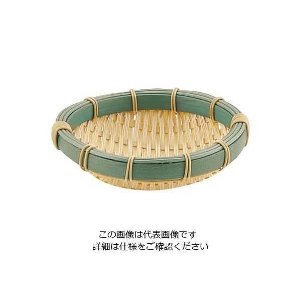 トーダイ PP 竹 丸型 深ざる 15型 62-6402-79 1個（直送品）