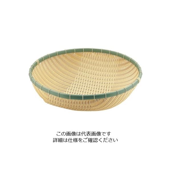 トーダイ PP 竹 丸型 深ざる 45型 62-6402-84 1個（直送品）
