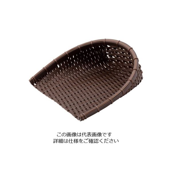 トーダイ PP 箕 濃茶 40型 62-6403-85 1個（直送品）