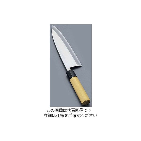 實光 堺實光 匠練銀三 出刃(片刃) 19.5cm 37535 1個 62-6406-53（直送品）