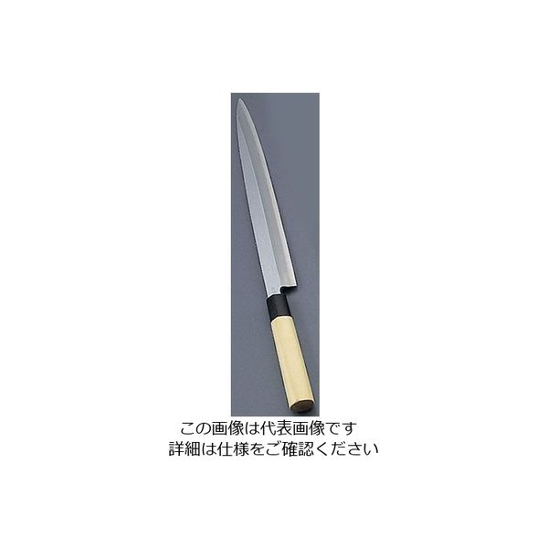 實光（JIKKO） 堺實光 匠練銀三 刺身（片刃） 24cm 37552 1個 62-6406