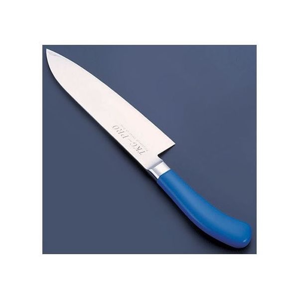 遠藤商事 TKG PRO 抗菌カラー 三徳庖丁 ブルー 62-6418-94 1個（直送品）