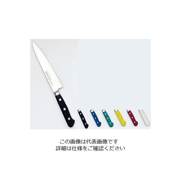 TKG 遠藤商事 堺實光 STD抗菌PC 牛刀(両刃) 24cm 緑 56046 AZT7015 7