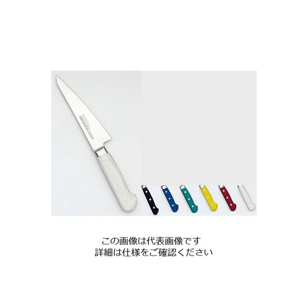 實光 堺實光 STD抗菌PC 骨スキ東(片刃) 15cm 黒 51518 1個 62-6420-63（直送品）