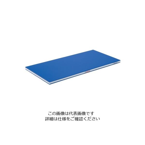 長谷川化学工業 抗菌ポリエチレン・ブルーかるがるまな板 600×300×25