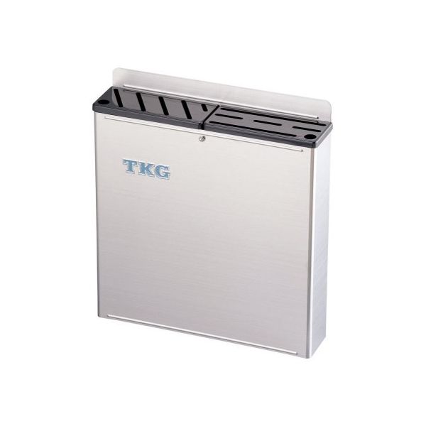 遠藤商事 カラーナイフラック大AB黒 62-6435-32 1個（直送品）